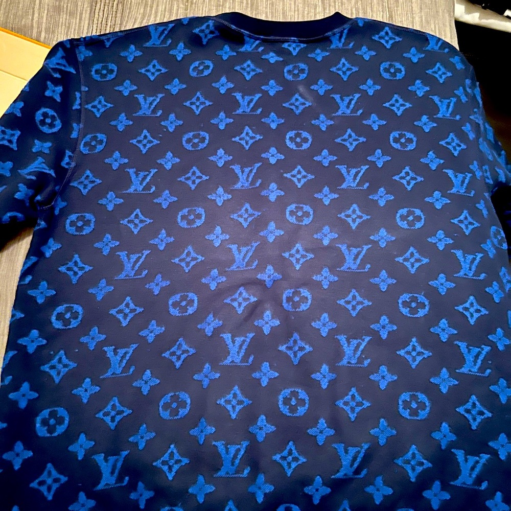 Louis Vuitton Full Monogram Jacquard crewneck
